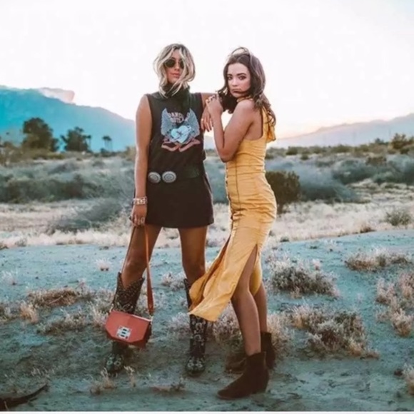 charcoal Dancing Outlaw Graphic tee dress heart - Picture 2 of 7